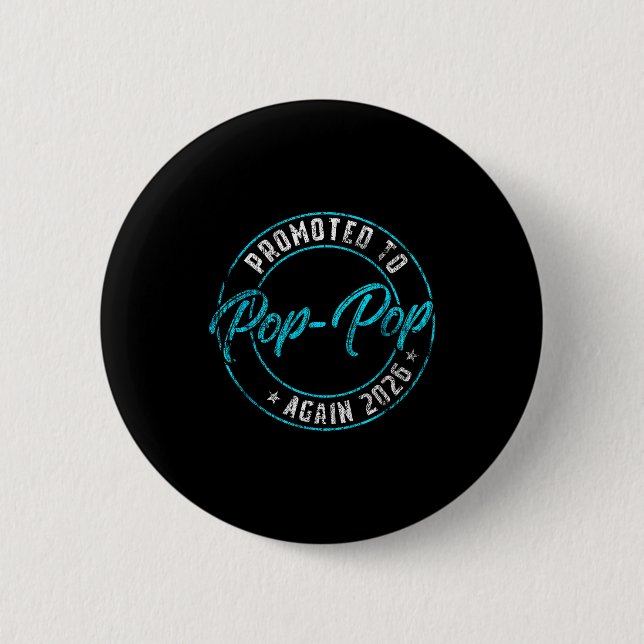 Minimal Promoted Pop Again 2026 Opa Button (Vorderseite)