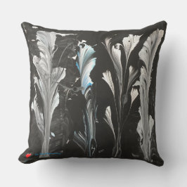 Minimal Rotes Herz White Black Original Garten Kissen