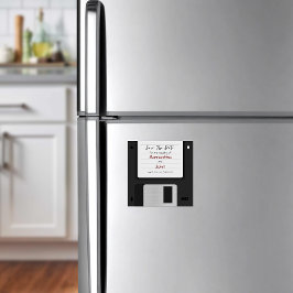 Minimal Save the Date Retro Funny Wedding Magneteinladung