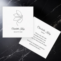 Minimal, Schönheit, Logo, Line Art, Salon