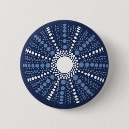 Minimal Sea Urchin Geometric Button