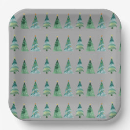 Minimal Sketch Christmas Tree Illustration Pappteller