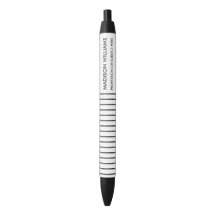 Minimal stilvolle moderne, schwarze Tintenpatrone