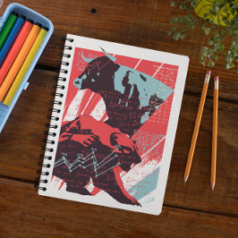 Minimal Stock Market Bull Bear Chart Notizblock