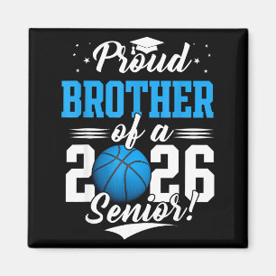 Minimal Stolz Bruder 2026 Senior Basketball Magnet