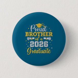 Minimal stolzer Bruder 2026 Senior Absolvent Button