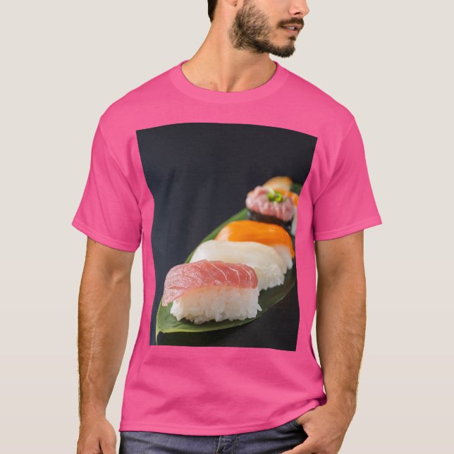  Minimal Sushi – Japanese tranquility and perfecti T-Shirt (Vorderseite)