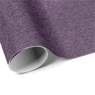 Minimal Ultra-Violet Lila Cement Mauve Eggplant Geschenkpapier