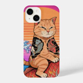 Minimal Wave iPhone 14 Case Hülle