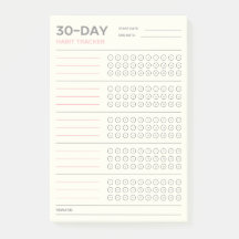 Minimale 30-Tage-Challenge-Habit-Tracker-Gestaltun