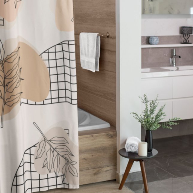 Minimale Abstraktion Duschvorhang (Von Creator hochgeladen)