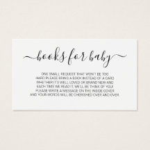 Minimale Anfrage für das Skriptbuch für Babydusche