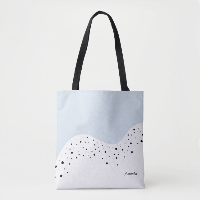 Minimale Bauweise mit Punkten Tasche (Vorderseite)