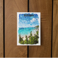 Minimale Bermuda Karibik Insel Tropische Landschaf