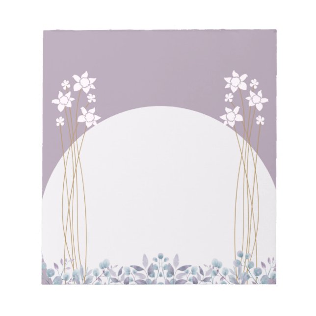 Minimale Blocknotizen Notizblock (Vorderseite)