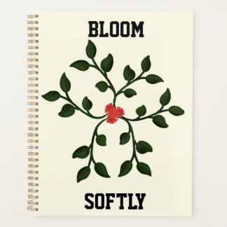 Minimale Blumranke | Elegantes botanisches Design Planer