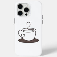 Minimale Coffee-Handyhülle