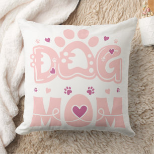 Minimale DOG MOM-Monogramm Kissen