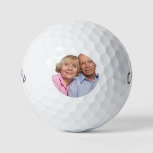 Minimale einfache Foto-Golfbälle Golfball