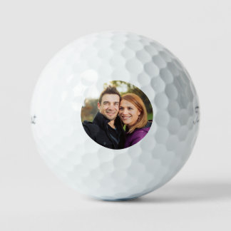 Minimale einfache Foto-Golfbälle Golfball