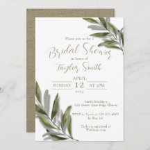 Minimale Einladung von Mediterranean Boho Chic