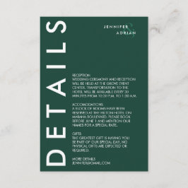 Minimale Einladung zur Hochzeit