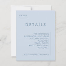 Minimale Einladung zur Hochzeit