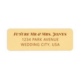 Minimale Einladungen für Hochzeiten von Rücksendea