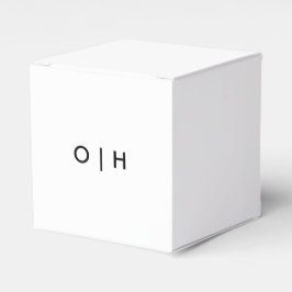 Minimale Gastgeschenk Hochzeit Geschenkschachtel