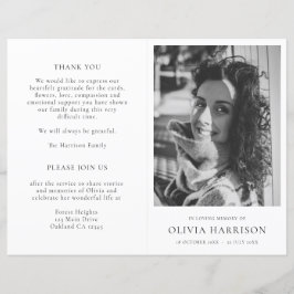 Minimale Gedenkordnung für das Beerdigungsprogramm