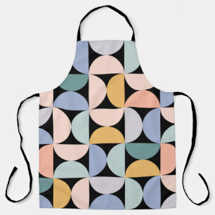 Minimale Geometrie: Skandinavisches Kunstposter Schürze