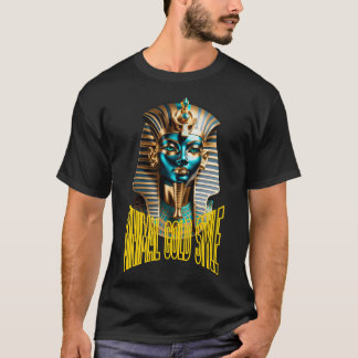 Minimale Gold-Symbol-T-Shirt – Luxus Streetwear T-Shirt