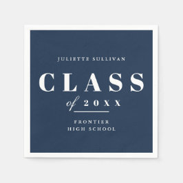 Minimale Graduierungspartei Serviette