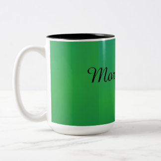 Minimale grüne Kaffeetasse | Einfaches Trinkgeschi