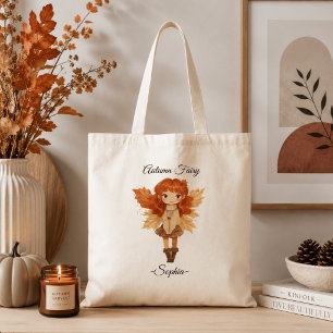 Minimale Herbstfee – Personalisierte Tote-Tasche Tragetasche