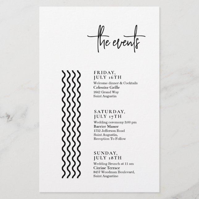 Minimale Hochzeitstermin (Vorderseite)
