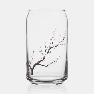 Minimale japanische Baumzweige Dosenglas