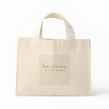 Minimale Just Engaged-Tasche | Warmes Elfenbein