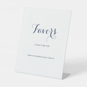 Minimale Kalligrafie Script-Gefallen Bitte nehmen  Sockelschild