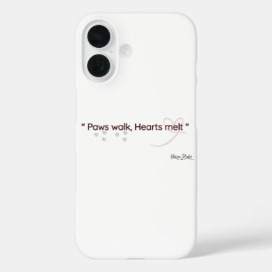 Minimale Katzenliebhaber-Handyhülle iPhone 16 Hülle