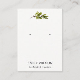 Minimale Kiefernspinnerfolie Visitenkarte