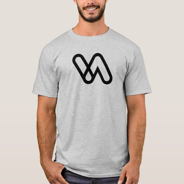 Minimale Letter VA Classic  T-Shirt (Vorderseite)