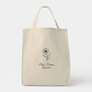 Minimale Linie Art Tote Bag Tragetasche