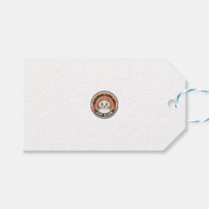 Minimale Linienkunst Katze Katzenliebhaber-Geschen Geschenkanhänger