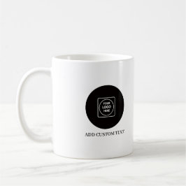 Minimale Logo-Geschäfts-Branding-Design-Tasse Kaffeetasse