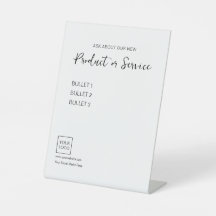 Minimale Logo-Geschäftsunterschrift