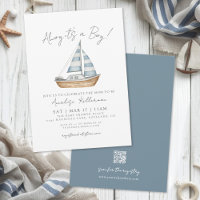 Minimale maritime Babyparty