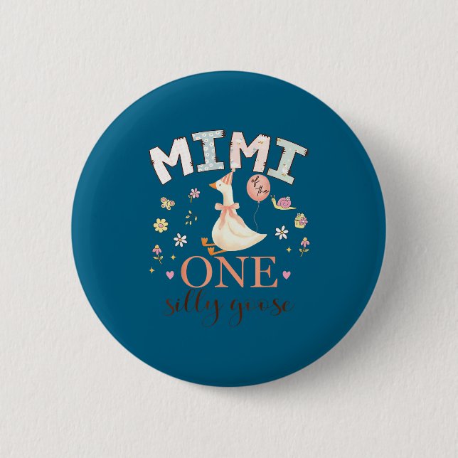 Minimale Mimi One Silly Goose 1st Button (Vorderseite)