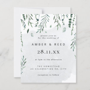 Minimale Mindestwasserfarbe bei Hochzeiten von Blä