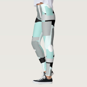 Minimale Minimalismus-Geometrie-Abstrakt-Leggings Leggings